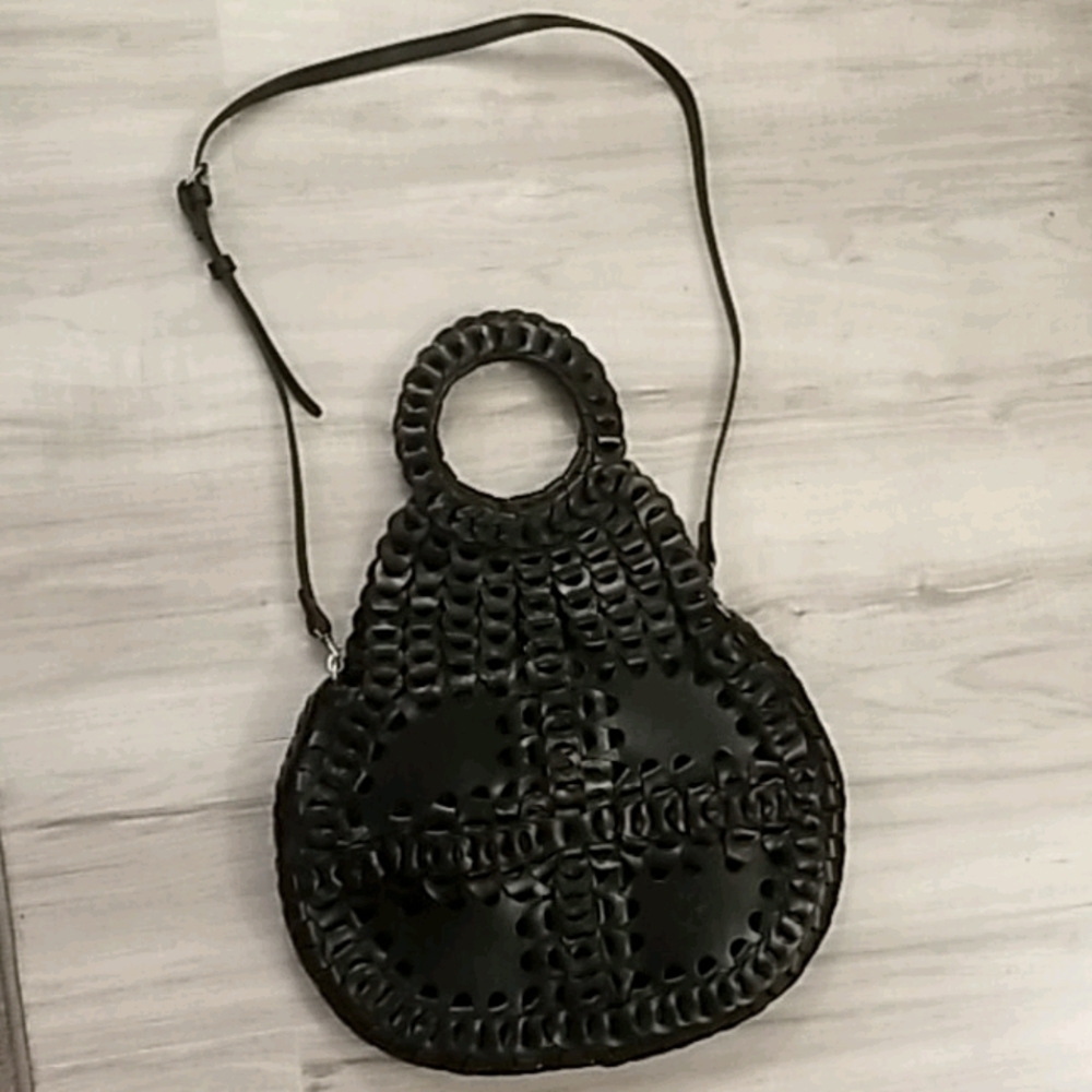 Patricia Nash black Pisticci leather bag, purse